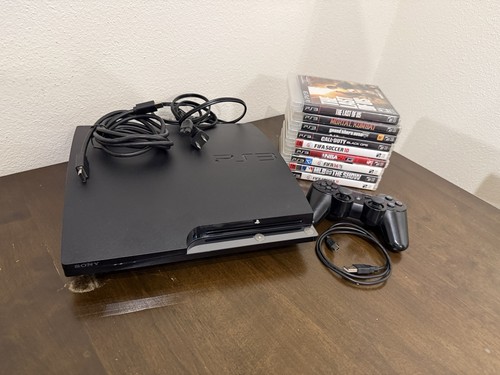 Sony playstation slim - 3, gb